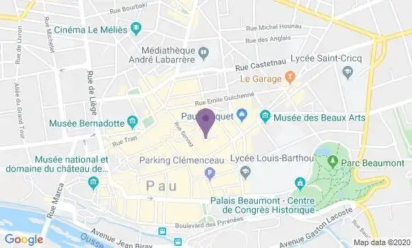 Localisation Dubedout Pierre