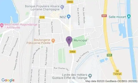 Localisation Krier Alain
