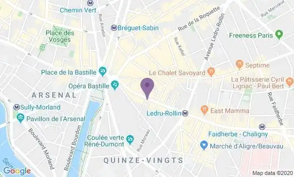 Localisation Delaittre Olivier