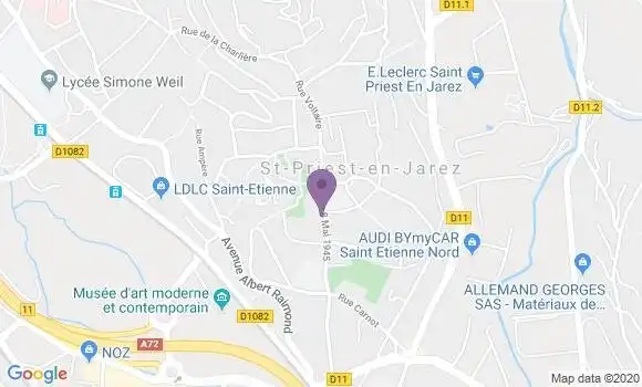 Localisation Ayme Jacques