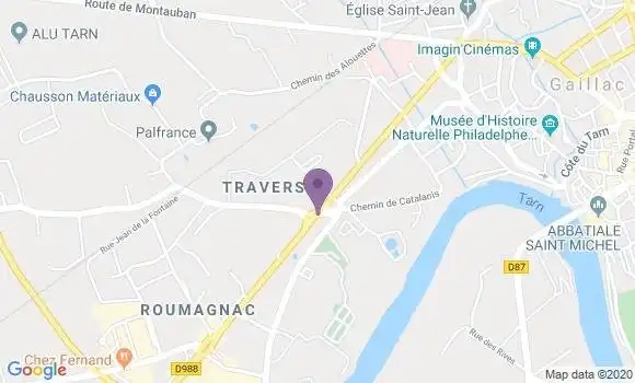 Localisation Astruc Christian