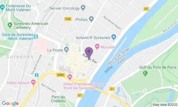 Localisation Bourcier Alain