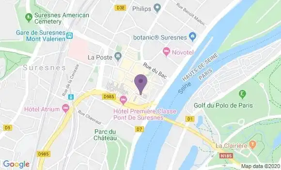 Localisation Bridot Jean Philippe