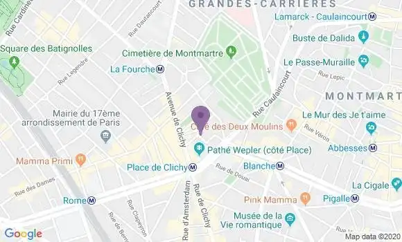 Localisation Brunet Philippe