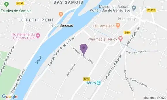 Localisation Massonneau Isabelle