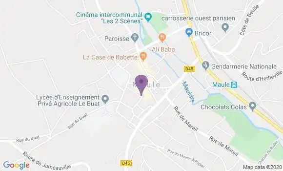 Localisation Villier Bernard