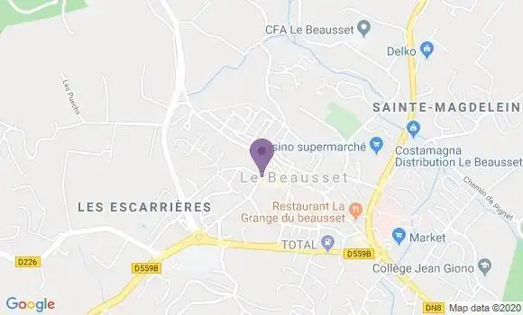 Localisation Bastid Michel