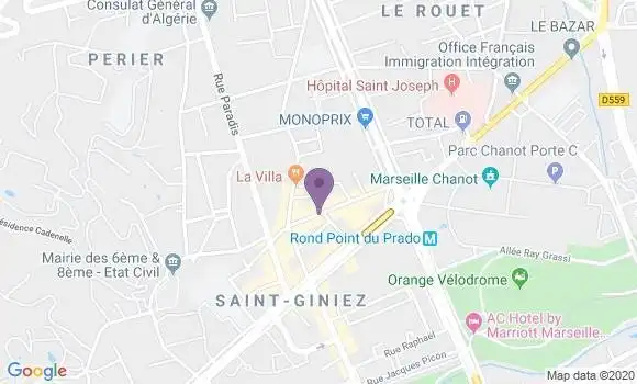 Localisation Battesti Jean Michel
