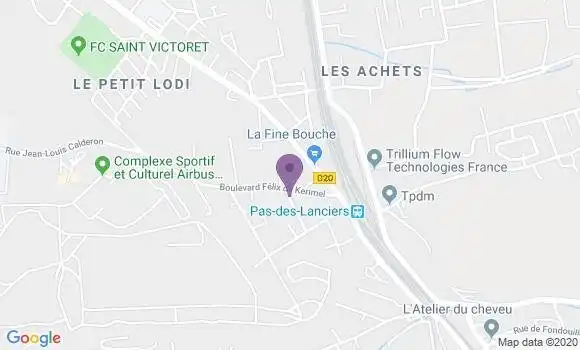 Localisation Fafiotte Jean Michel