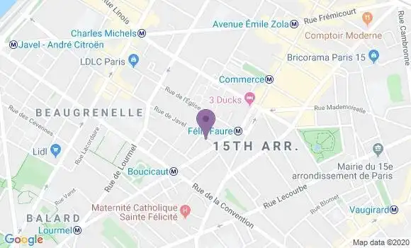 Localisation Klein Jean Paul