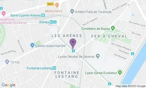 Localisation Sabarthes Annick