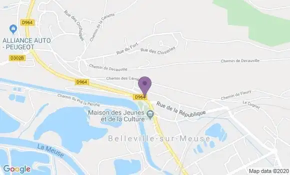 Localisation Thomas Moulet Corine