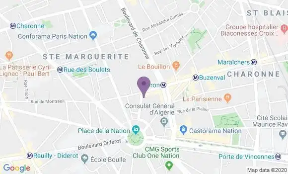 Localisation Fabre Florence