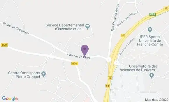 Localisation Lapprand Denis Hugues