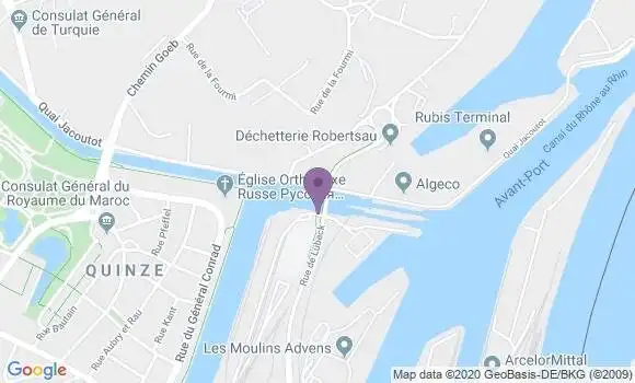 Localisation Lugger Emile