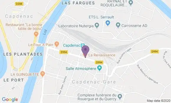 Localisation Capraro Joseph