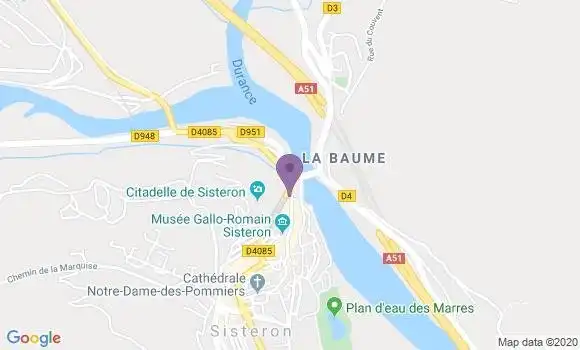 Localisation Ollivier Daniel