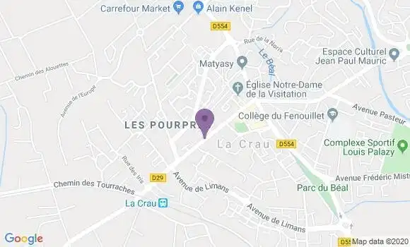 Localisation Rebaudo Daniel