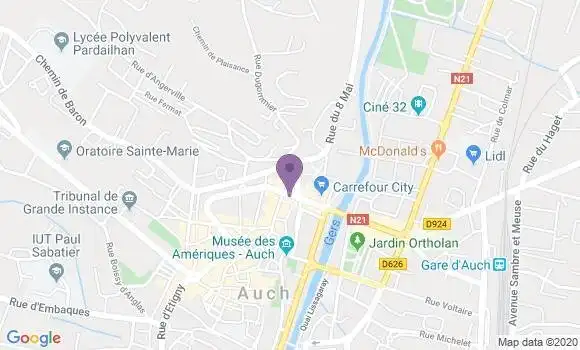 Localisation Sarracanie Jean Paul