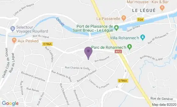 Localisation Bullio Bernard