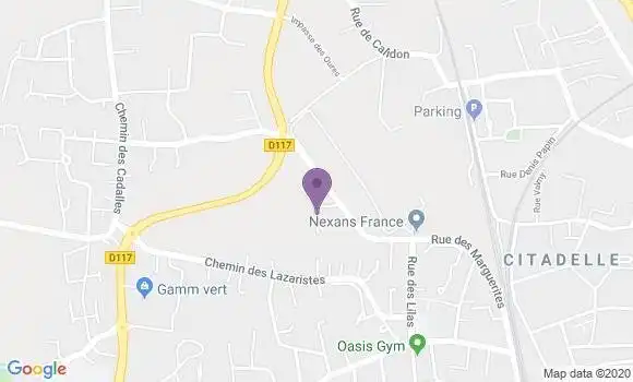 Localisation Vareon Maurice