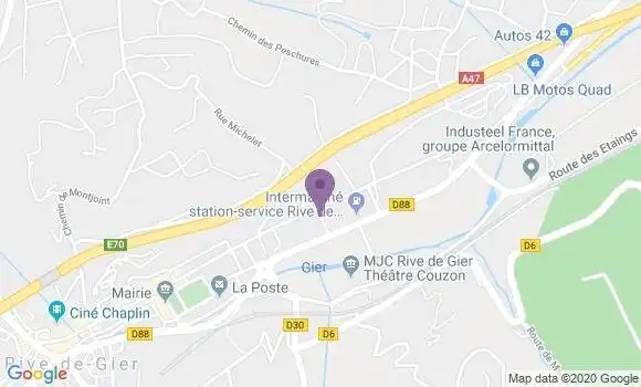 Localisation Bernard Pierre