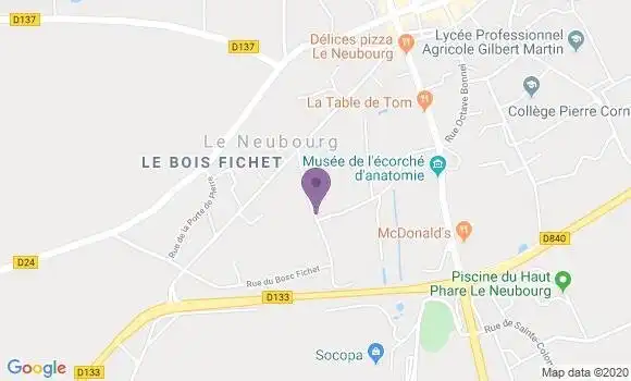 Localisation Le Villain Dominique