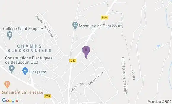 Localisation Valdant Jean Luc