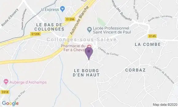 Localisation Thomas Michel