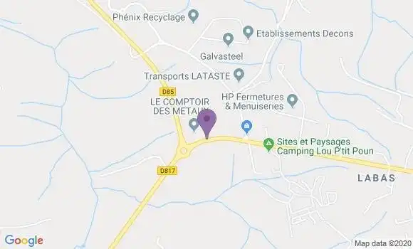 Localisation Larcebal Edouard