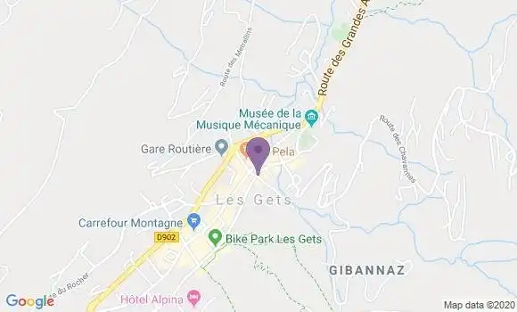 Localisation Baud Jean Paul