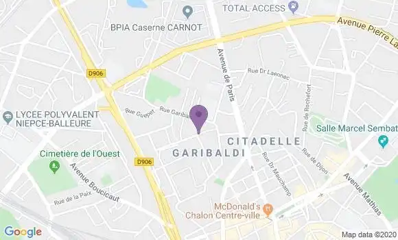 Localisation Girardot Michel