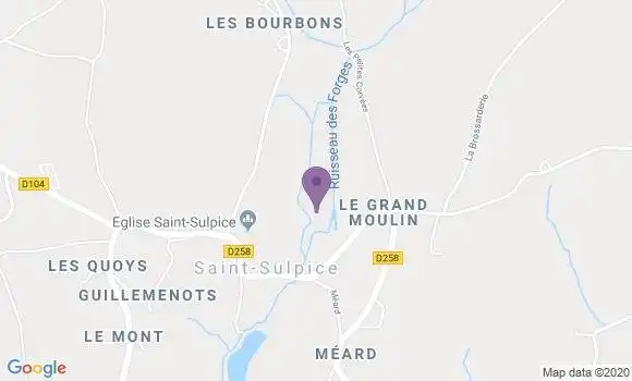 Localisation Saintard Jean Jacques