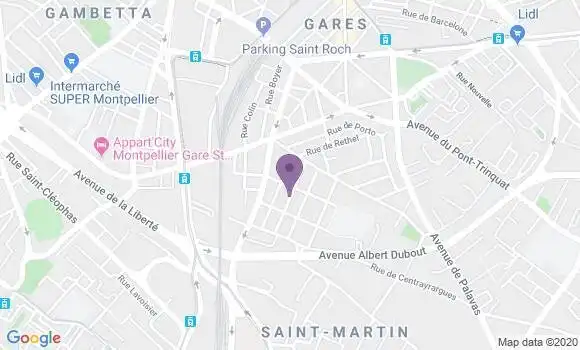 Localisation Malouet Jacques