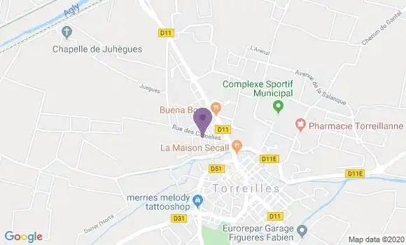 Localisation Chabanne Bernard