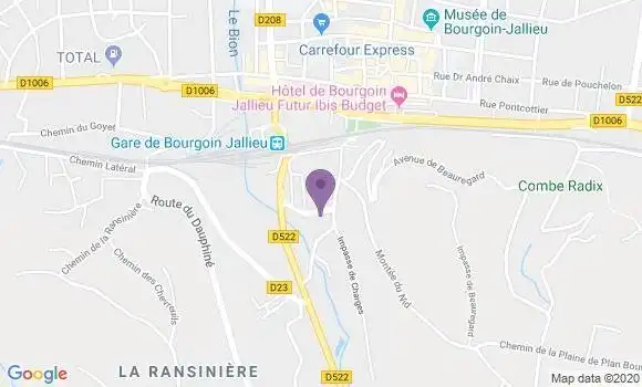 Localisation Bourgeois Michel