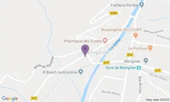 Localisation Detraz Christian