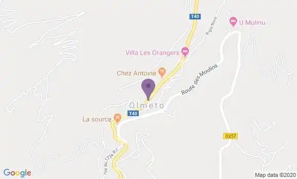 Localisation Milon Paul