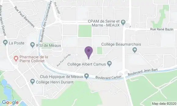Localisation Carrère Jean Baptiste