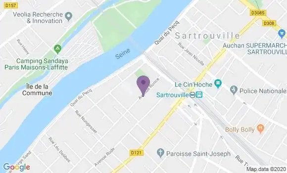 Localisation Drapier Maurice