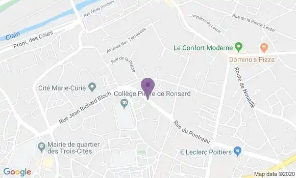 Localisation Tarride Bernard