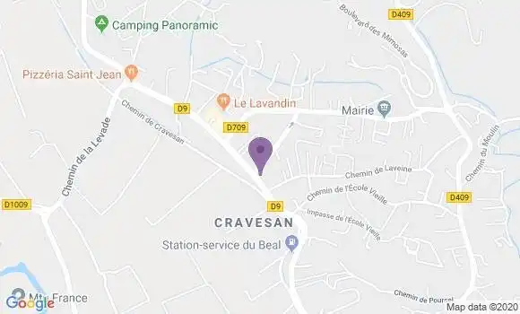 Localisation Castelnau Jean Claude
