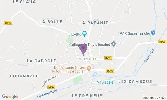Localisation Mazet Yves