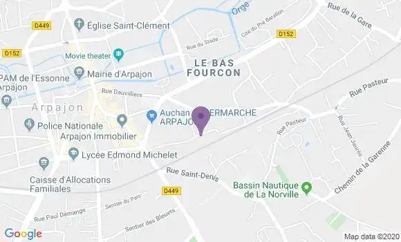 Localisation Bourdoncle Nicole