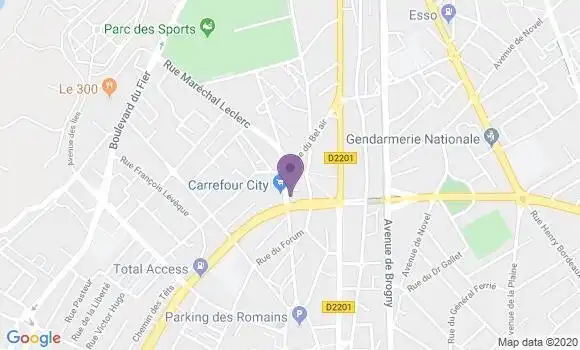 Localisation Brunier Pierre