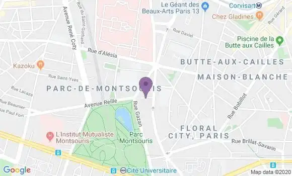 Localisation Cabannes Bernard