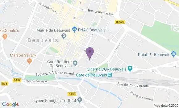 Localisation Doysie Jean