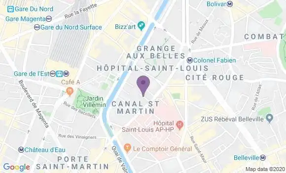 Localisation Regnier Michel
