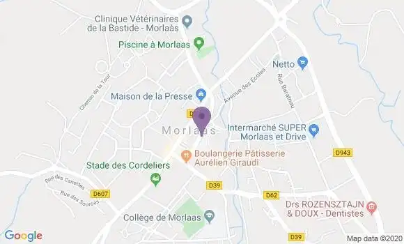 Localisation Tyrse Blaise Christian