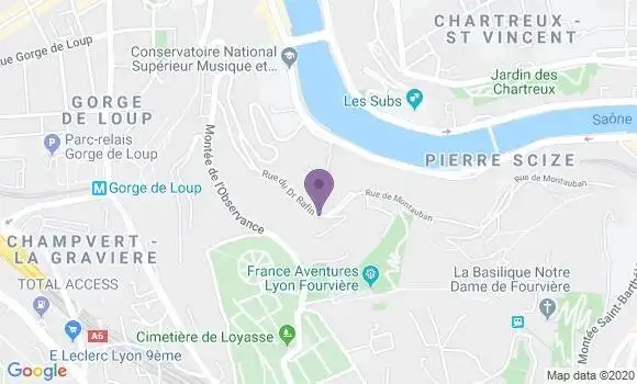 Localisation De Belair Hervé